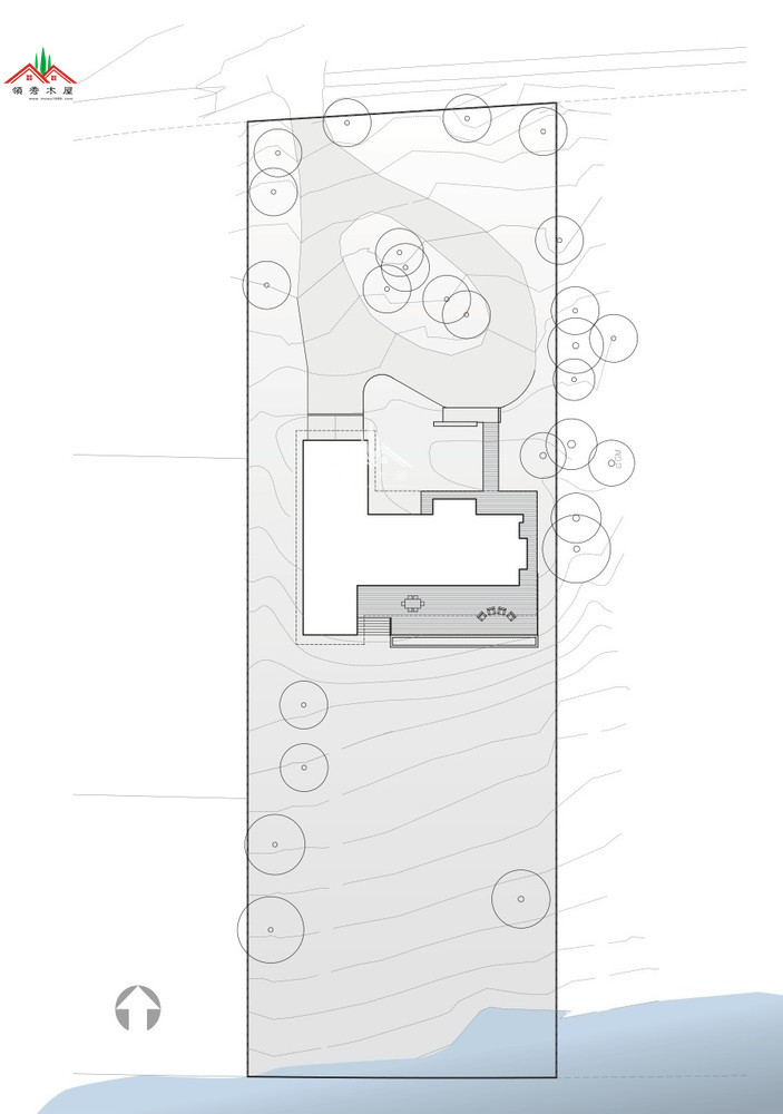 大玻璃度假木屋