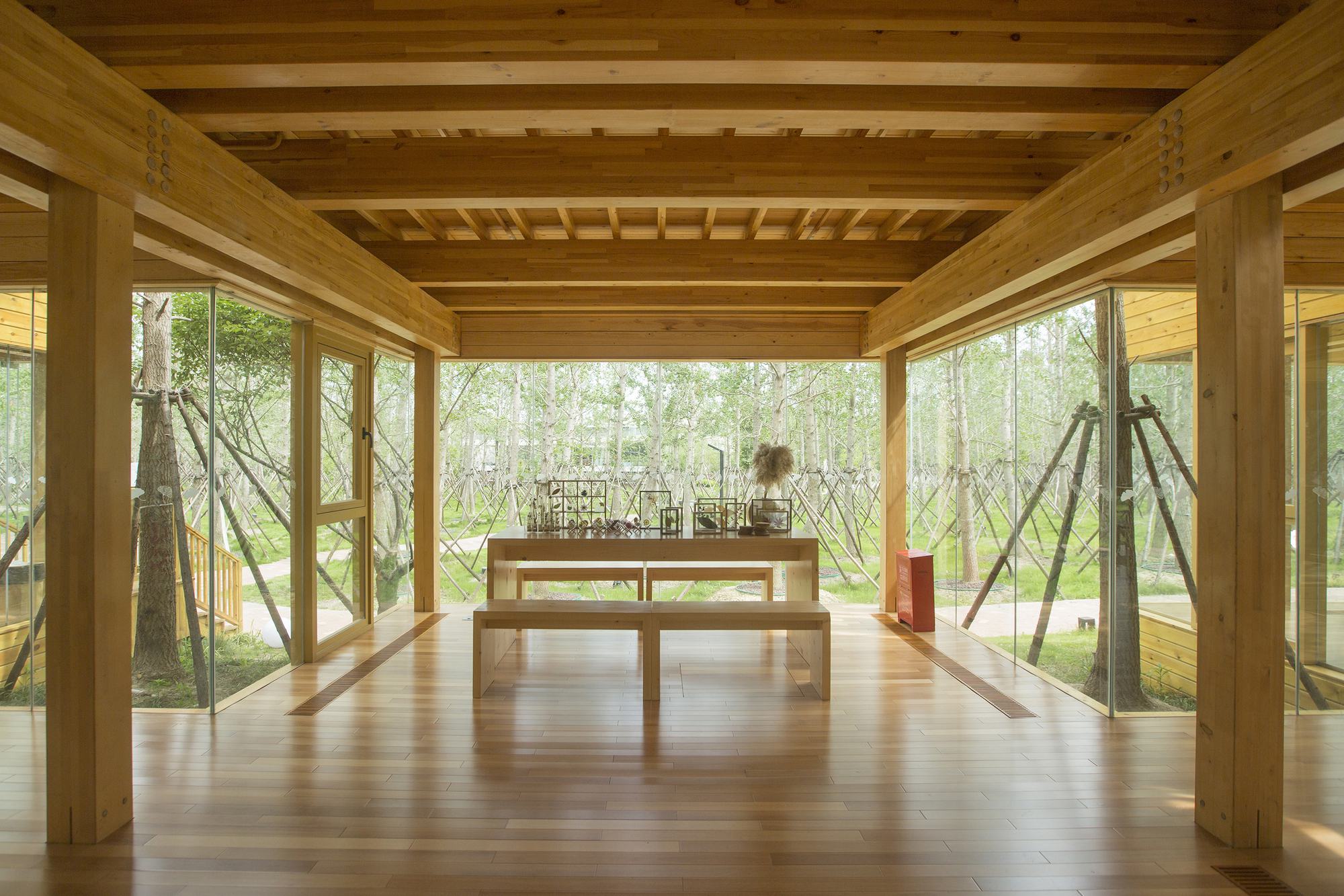 木结构茶馆
