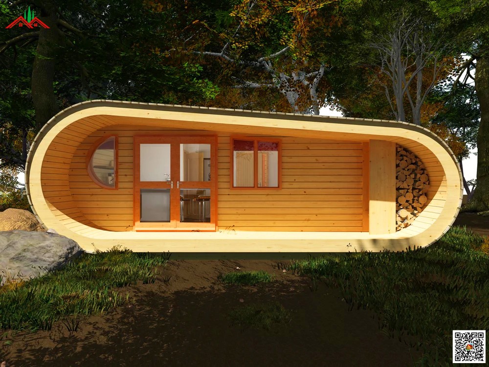 50平米木屋设计图图片
